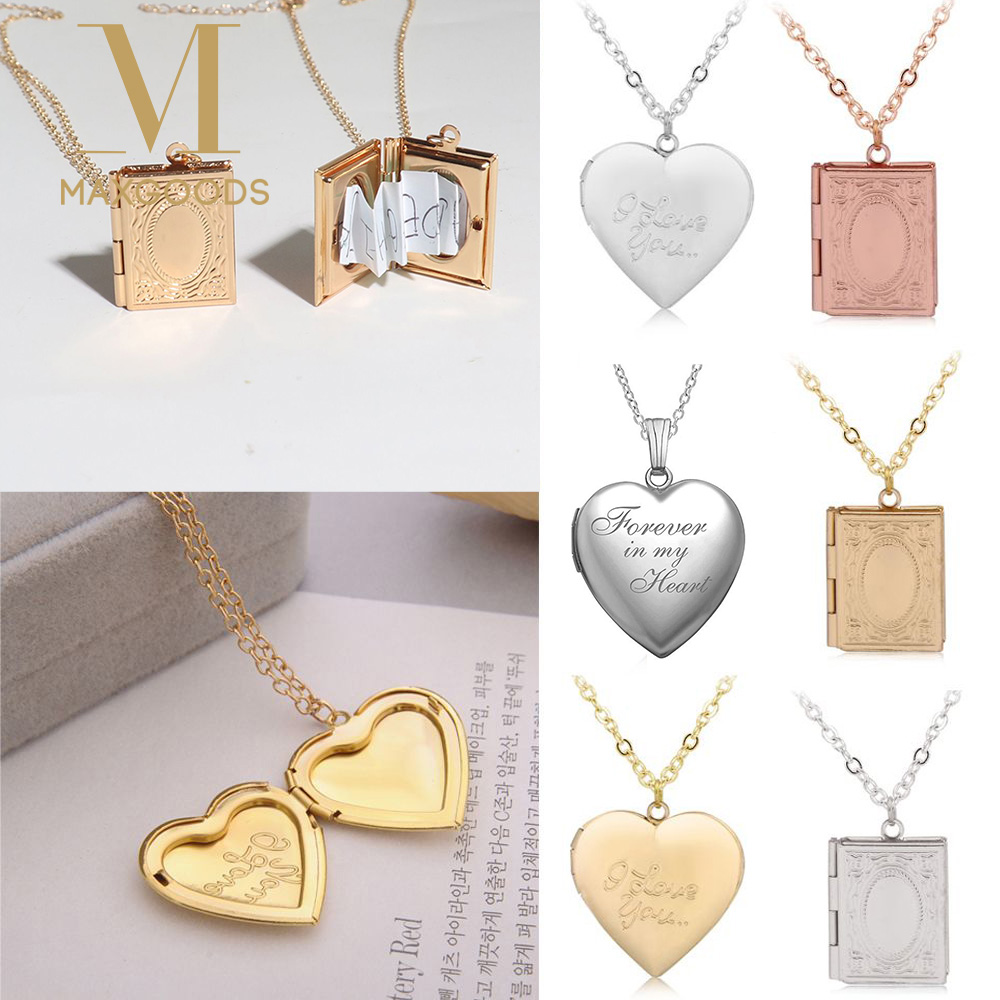 Heart Locket Necklace Photo - Nuova foto a forma di cuore
