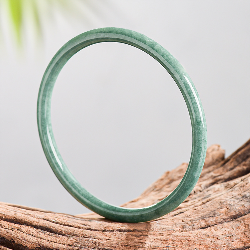 Bracelets - Bracciale in Giadeite Naturale Birmana, Gioiello