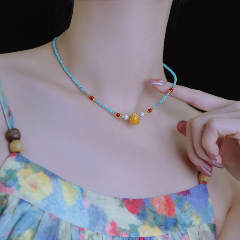 Pearl Choker Necklace Vintage - Nuovo Arrivo Collana Vintage con Perle