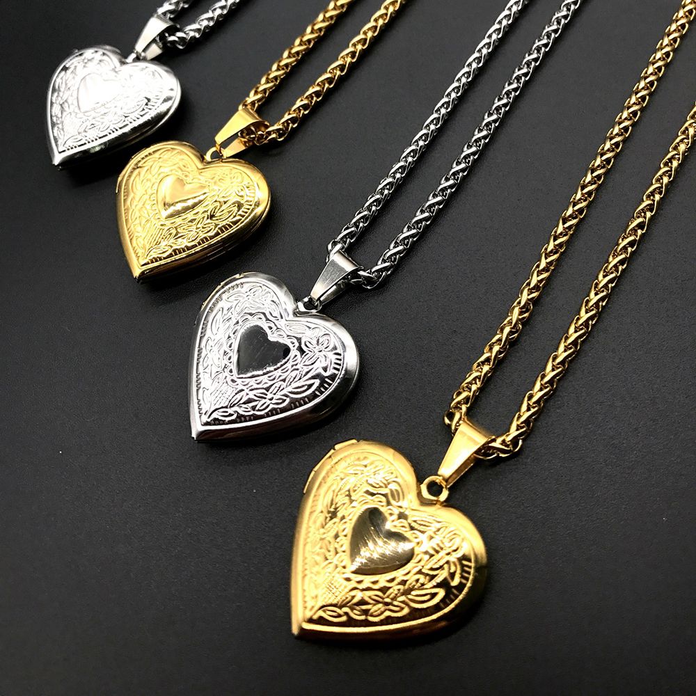 Heart Locket Necklace Photo - Regalo dei monili del pendente a