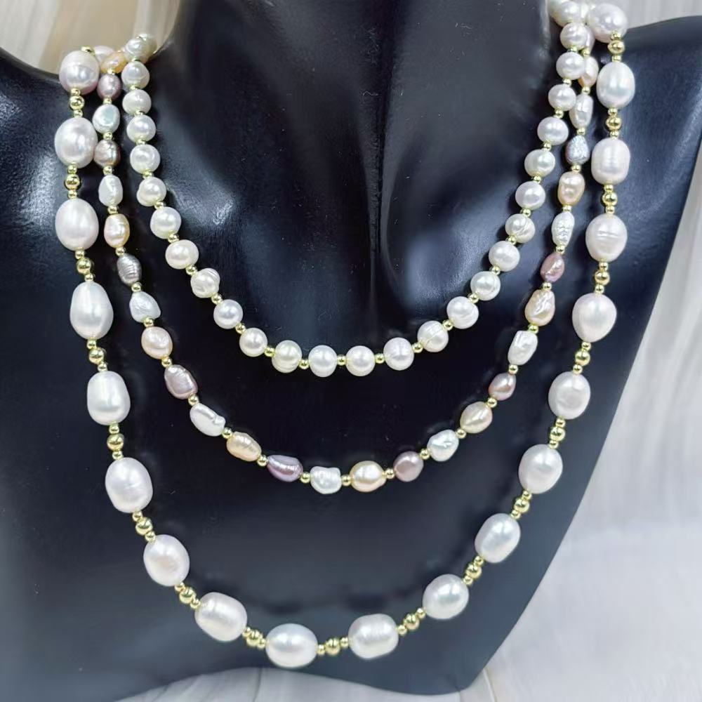 Pearl Choker Necklace Vintage - Per la Mamma, Regalo di Gioielli,