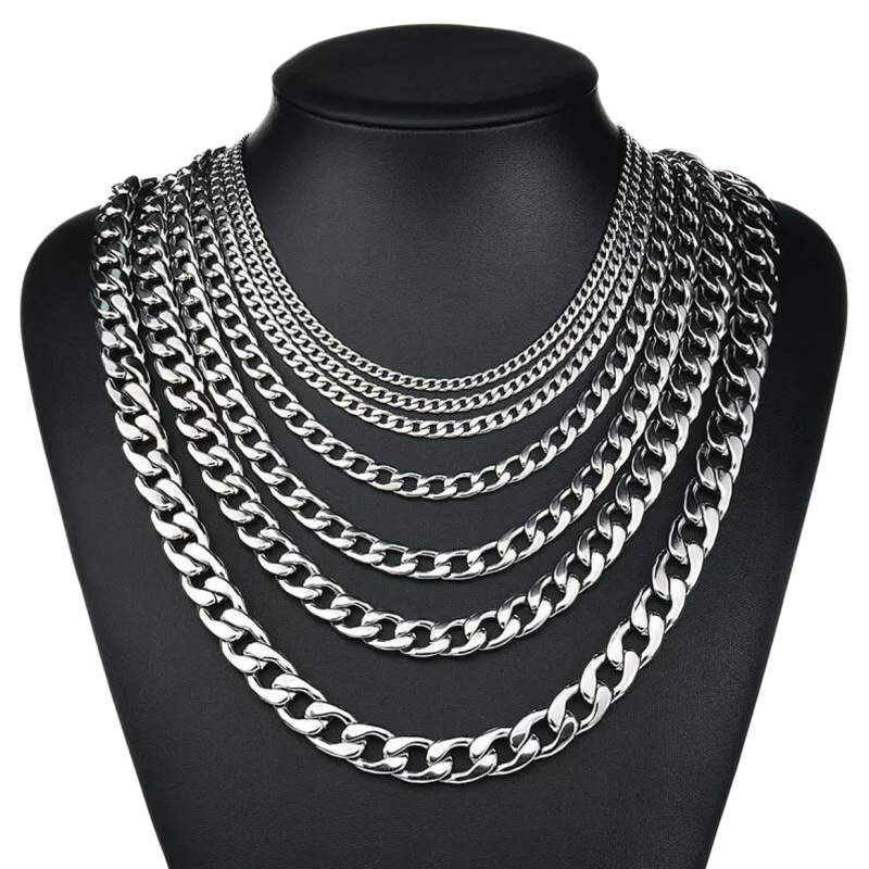 Cuban Link Chain 12Mm - YQ 3MM-10MM Collana a catena cubana