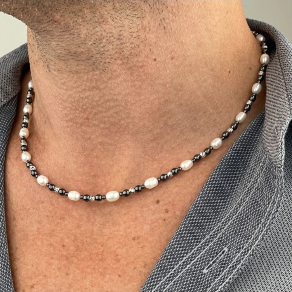 Collana a catena di perle baro - Pearl Choker Necklace Vintage recensione e prezzo