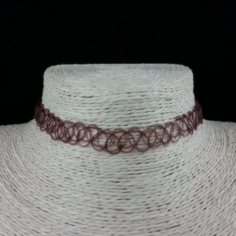 Girocollo Gotico in Filo di Pe - Pearl Choker Necklace Vintage recensione e prezzo