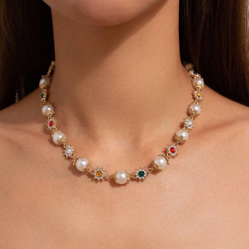 Ingemark Collana girocollo con - Pearl Choker Necklace Vintage recensione e prezzo