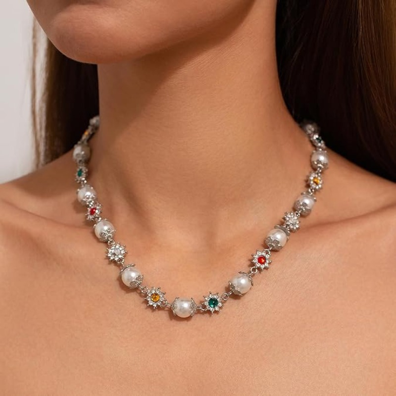 Ingemark Collana girocollo con - Pearl Choker Necklace Vintage recensione e prezzo
