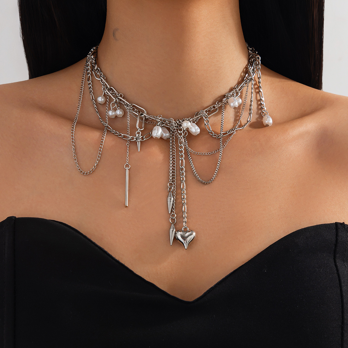 Collane Vintage con Perle Irre - Pearl Choker Necklace Vintage recensione e prezzo