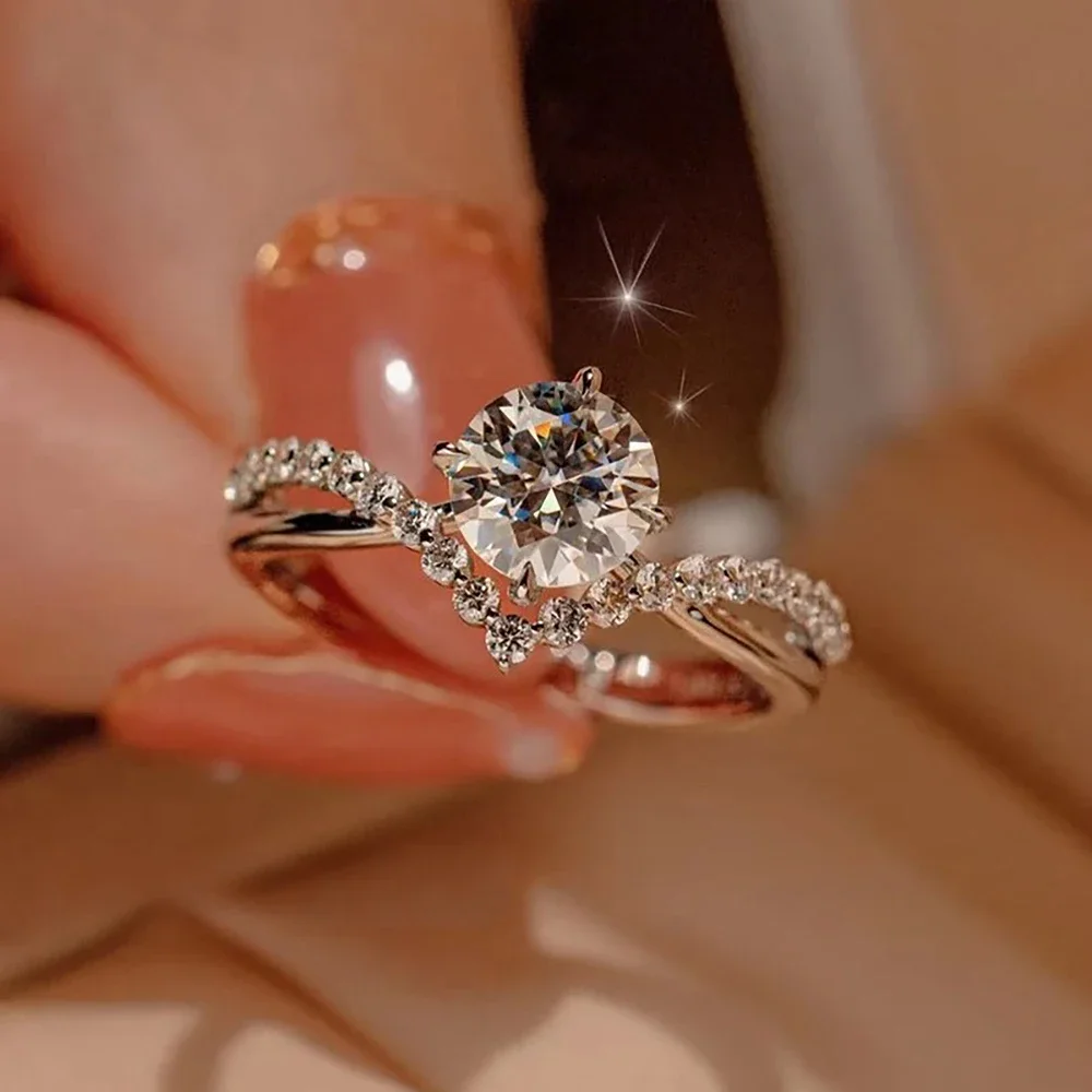 Anello di Fidanzamento in Arge - Moissanite Engagement Ring 1 Carat recensione e prezzo