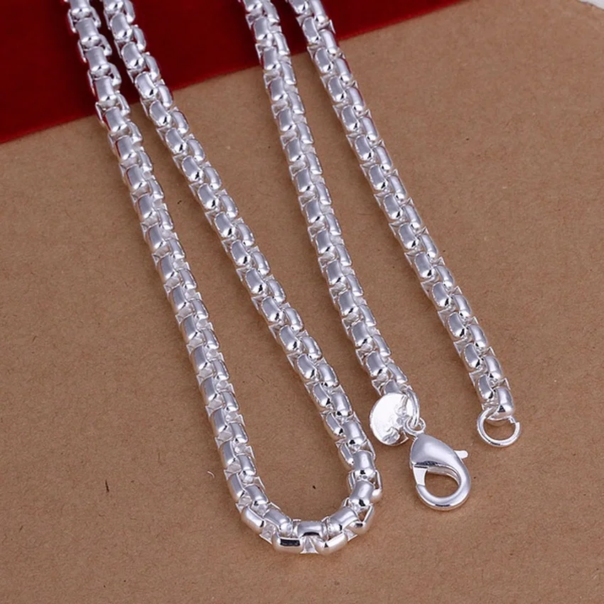 45-60 cm Collana in argento st - 925 Sterling Silver Chain Necklace Men recensione e prezzo