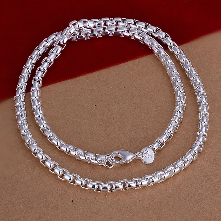 45-60 cm Collana in argento st - 925 Sterling Silver Chain Necklace Men recensione e prezzo