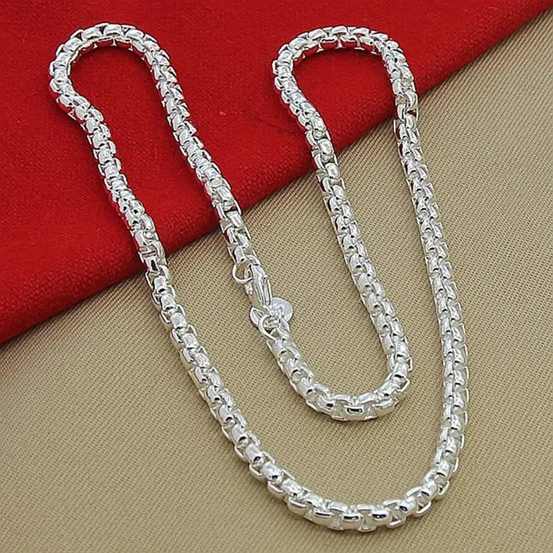 45-60 cm Collana in argento st - 925 Sterling Silver Chain Necklace Men recensione e prezzo