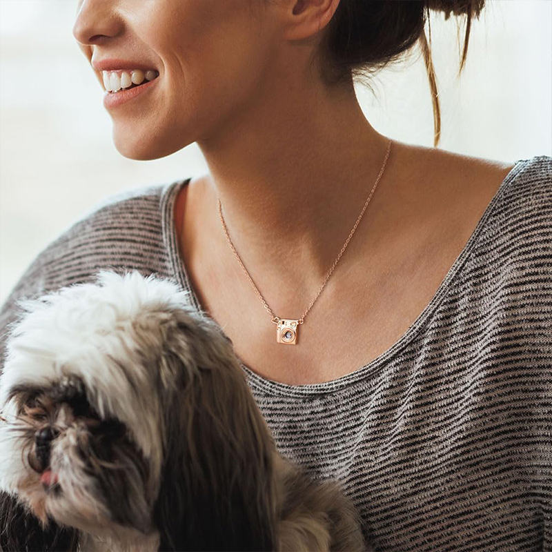 Personalizza la collana con cu - Heart Locket Necklace Photo recensione e prezzo