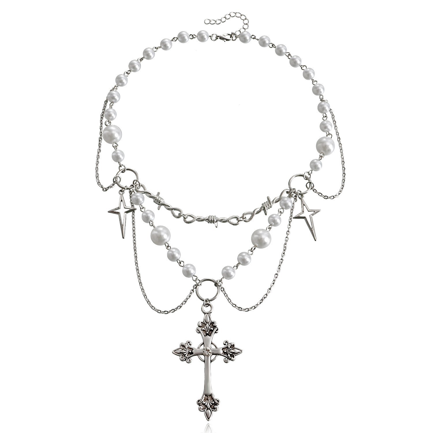 Collana di perle a forma di cu - Pearl Choker Necklace Vintage recensione e prezzo