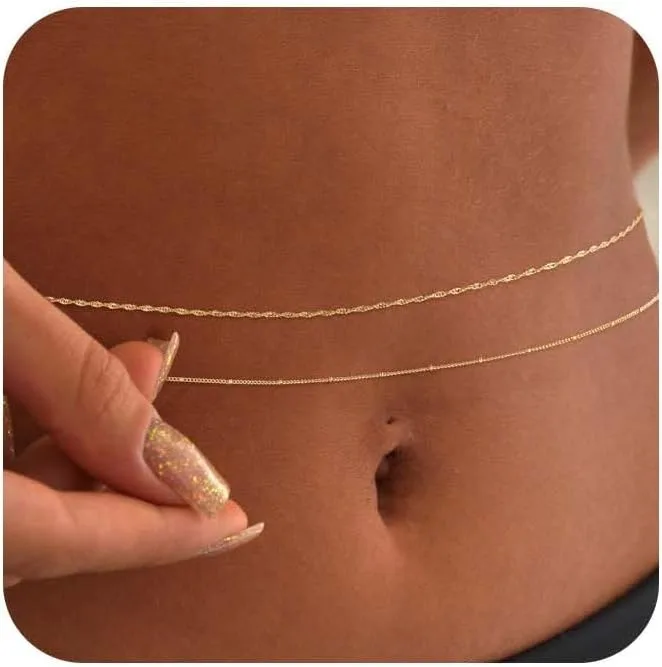 14k placcato oro 26-33 pollici - Body Jewelry recensione e prezzo
