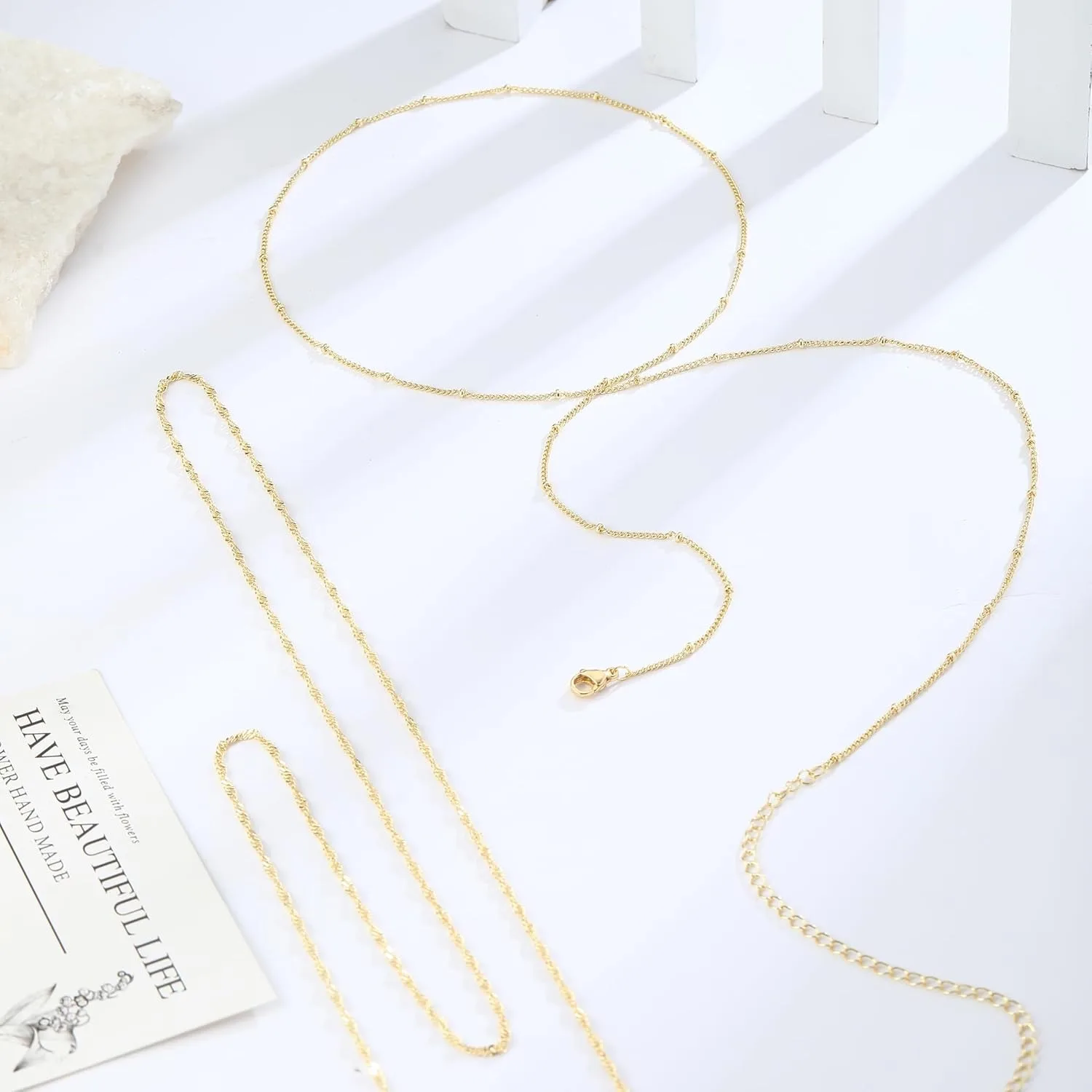 14k placcato oro 26-33 pollici - Body Jewelry recensione e prezzo