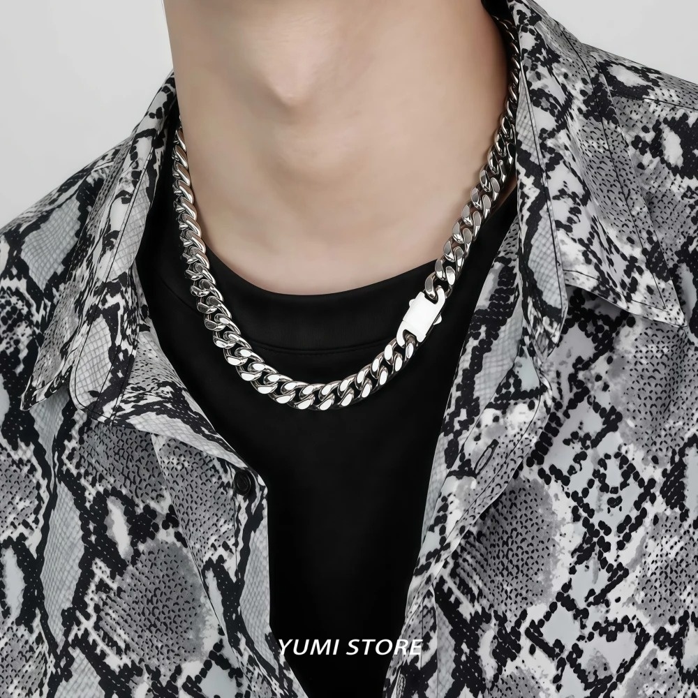 Collana a catena cubana in acc - Cuban Link Chain 12Mm recensione e prezzo