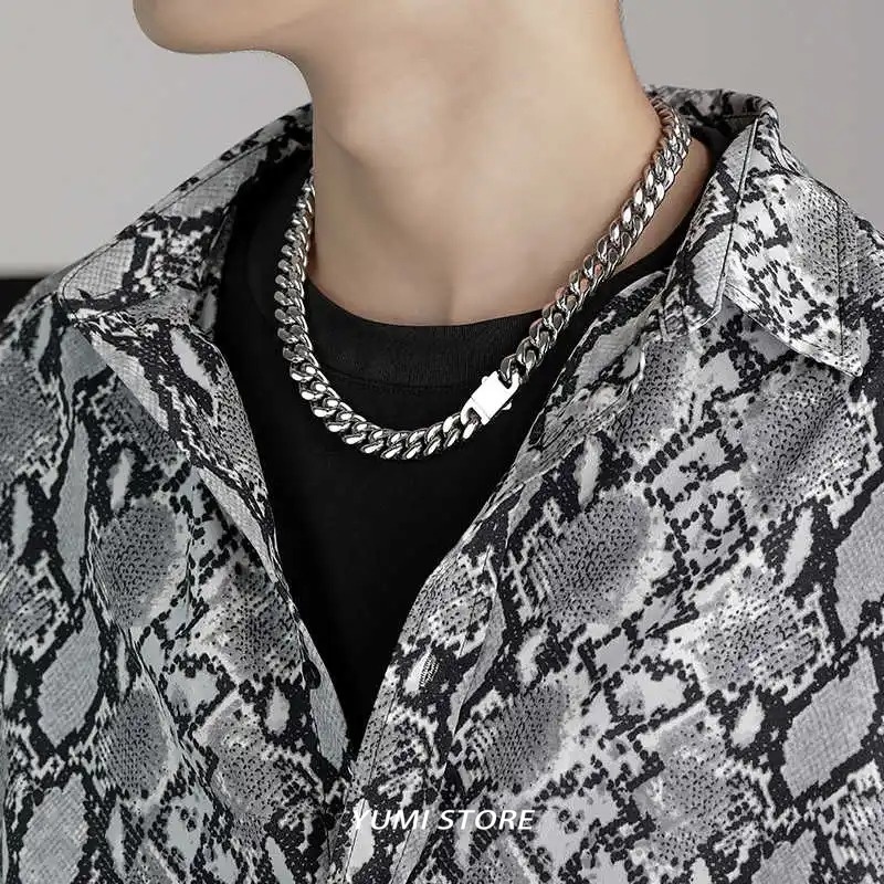 Collana a catena cubana in acc - Cuban Link Chain 12Mm recensione e prezzo