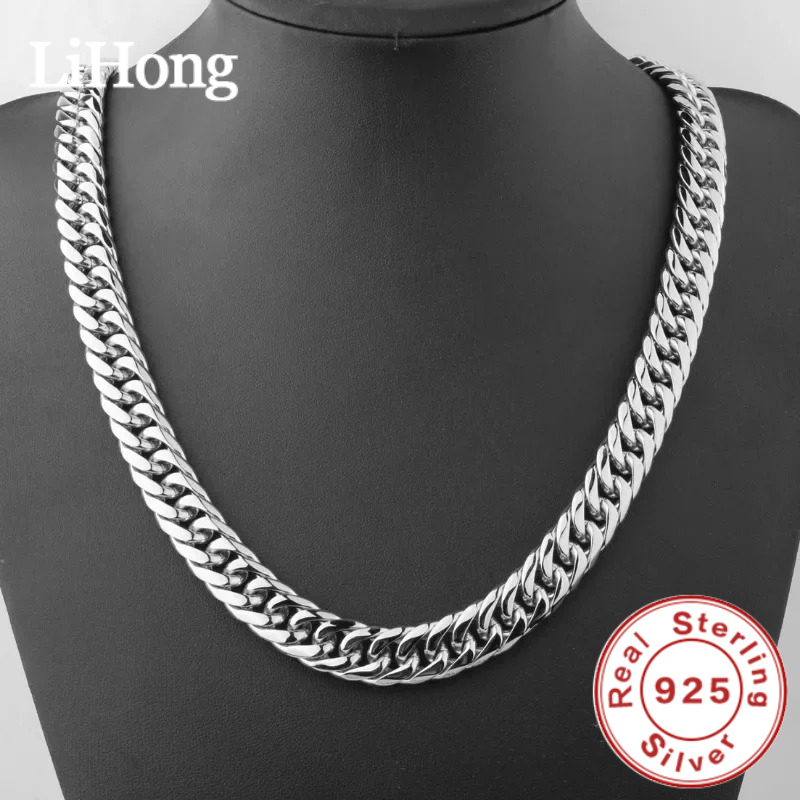Collana a catena cubana in arg - Cuban Link Chain 12Mm recensione e prezzo