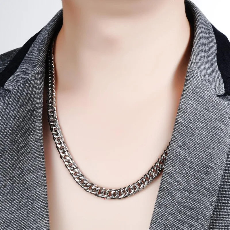 Collana a catena cubana in arg - Cuban Link Chain 12Mm recensione e prezzo