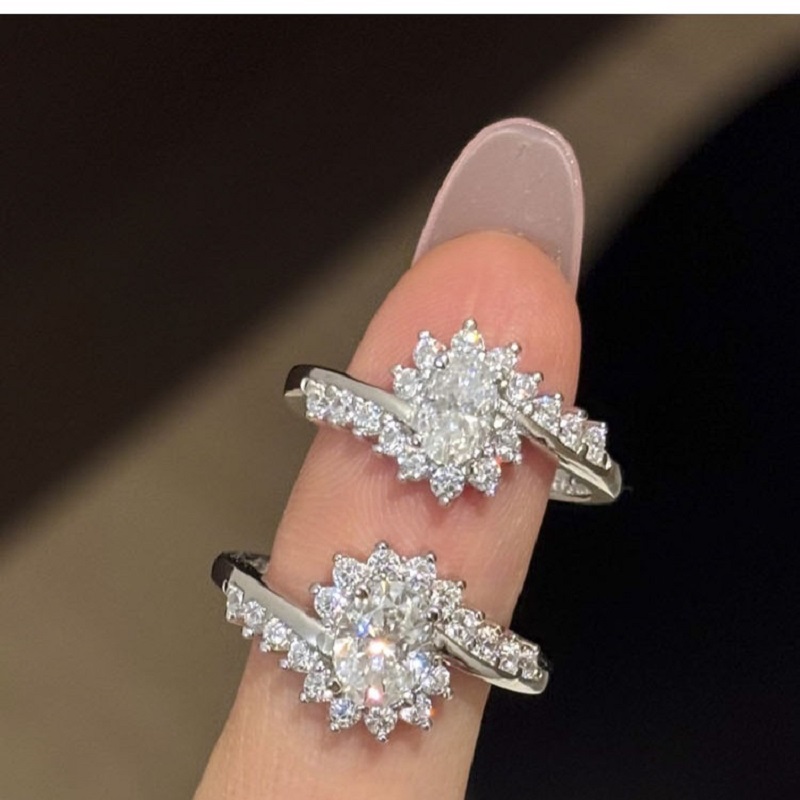 Anello da Donna Apaison Luxury - Moissanite Engagement Ring 1 Carat recensione e prezzo