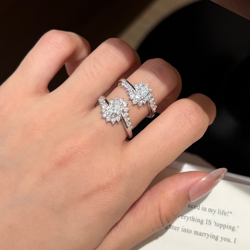 Anello da Donna Apaison Luxury - Moissanite Engagement Ring 1 Carat recensione e prezzo